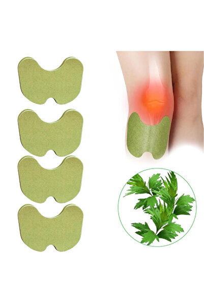 OEM Set of knee patches with plant extract, 60 or 120 pieces, 13.5x10 cm, green
