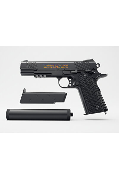 Generic BB gun with silencer | Colt M1911 model