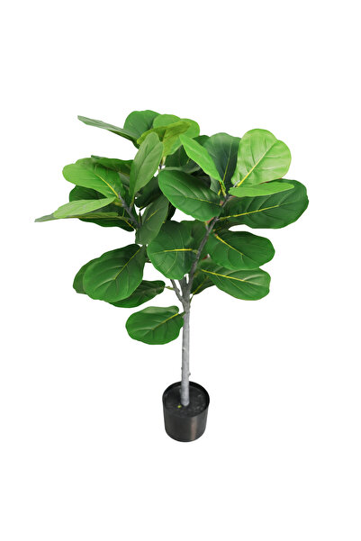 sharpdo Nordic-Style Artificial Fiddle-Leaf Fig 110 Cm Height, Large Potted P...