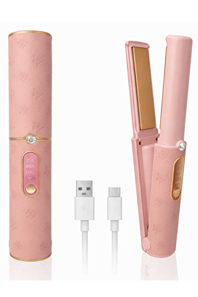moryconcept Chiconom Wireless Hair Straightener & Curler Titanium Plate 3 Hea...