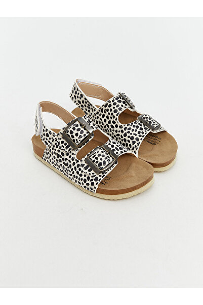 LC Waikiki بيك نيو سيزون زيبرا منقوش طفلة صندل