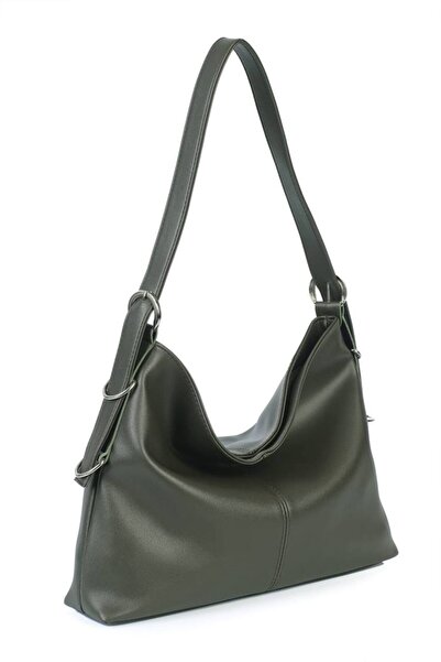 WİKİDAYS.S MODA TRENDİ Women's Large Size Soft Leather Shoulder Bag