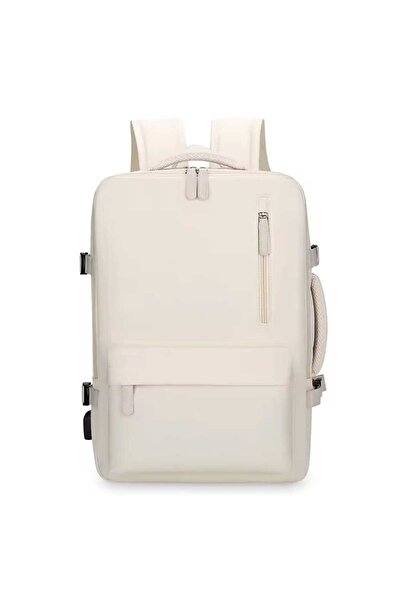 GENERAL A travel backpack with ample storage space and multiple uses