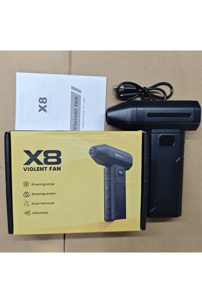 Choice1 مروحة X8 بدون فرشاة توربو نفاثة، 160000 دورة في الدقيقة، منفاخ هواء ق...