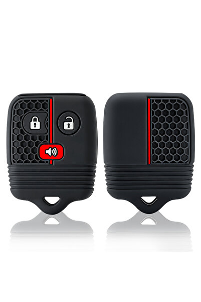 Choice 3 Buttons 3/4 Butt Silicone Car Remote Key Shell Case Fob Cover for Fo...