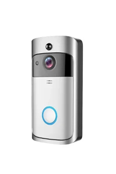 Choice EU Plug Silver 720P HD Smart Home Wireless WIFI doorbell Camera Securi...