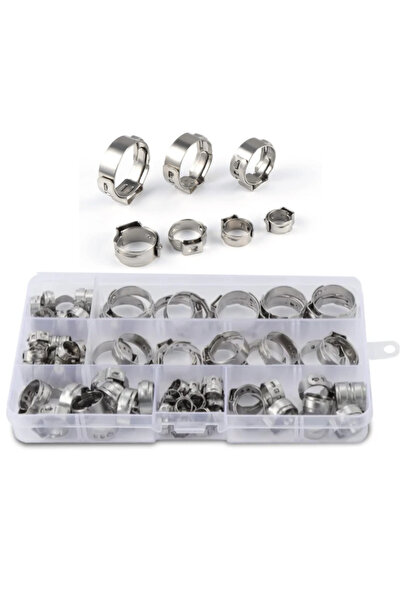 Choice مجموعة متنوعة من 85 قطعة من مشابك أنابيب الوقود مفرد الأذن المصنوعة من...