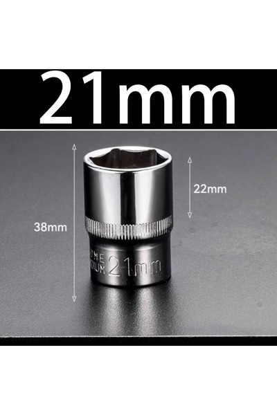 Choice7 21mm 8-32mm 1/2" Square Drive Sket Bit Removal Tools for Wrench Sket ...