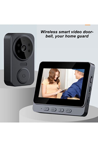 Choice Wireless WiFi Video Doorbell Intercom System Smart Video Doorbell Came...