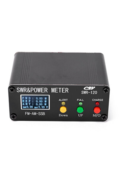 Choice مقياس طاقة رقمي قائم SWR بقدرة 120 واط، مقياس موجات قصيرة 1.8-54 ميجاه...