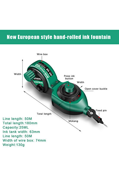 Choice قلم تحديد خطوط متين يعمل بالحبر، قلم تحديد خطوط، قلم تحديد، نافورة حبر...