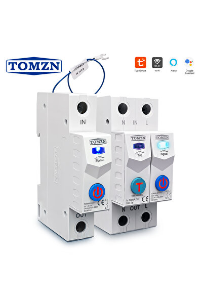 Choice قاطع دائرة كهربائية ذكي بتقنية واي فاي 2P 1-63A DIN Rail TUYA 1-63A 1P...