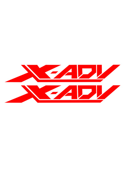 Choice ملصق دراجة نارية أحمر مقاوم للماء، ملحقات هوندا X ADV 750 XADV 750 XAD...