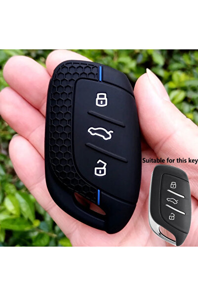 Choice 1 Pcs Silicone Car Remote Key Case Fob Shell for MG ZS for MG6 EV EZS ...