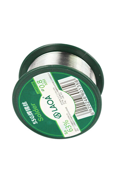 Choice 0.8mmLA812608 LAOA 63% tin content solder wire with rosin core, dispos...