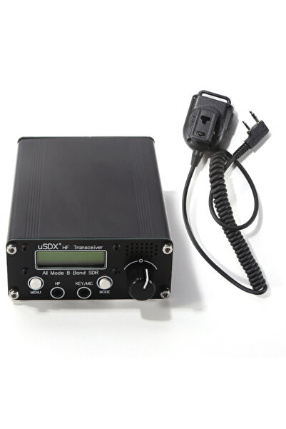 Choice جهاز إرسال واستقبال لاسلكي SDR USDX+Plus V2 ذو 8 نطاقات، أسود اللون، م...
