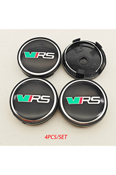 Choice أغطية عجلات VRS، 4 قطع، 60 مم، غطاء مركزي لعجلة السيارة، ملصق شعار VRS...