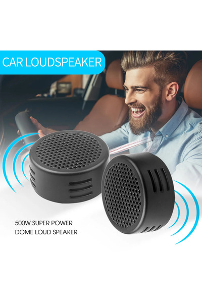 Choice مكبرات صوت عالية التردد (تويتر) بقوة 500 واط، قطعتان، نظام صوتي للسيار...