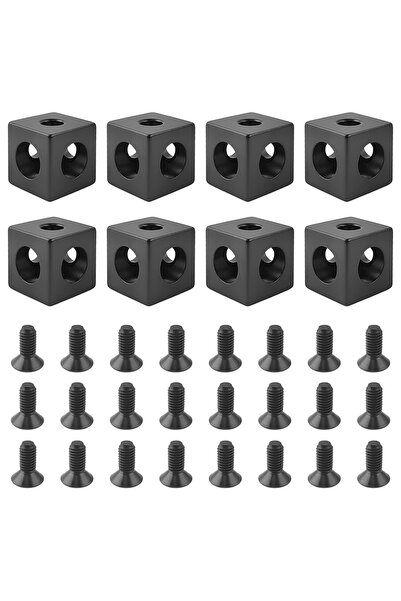 Choice1 8pcs a set blocks 4pcs/8pcs A Set Aluminum Alloy Block Cube Connector...