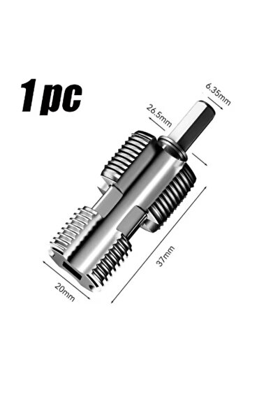 Choice لتركيب لولب أنابيب PVC، مثقاب يدوي أو كهربائي، أداة يدوية، 4 نقاط أو 6...
