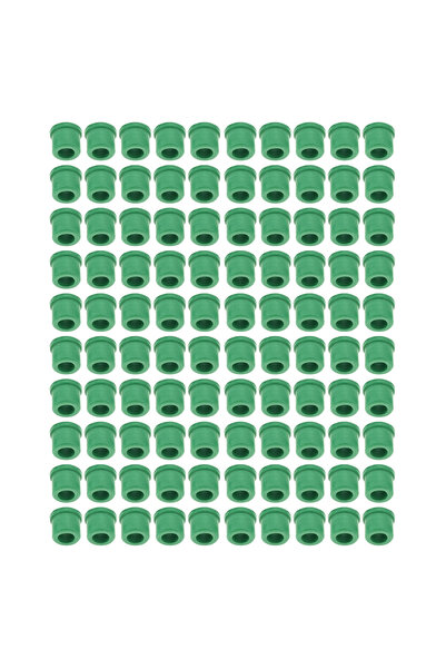 Choice 100 قطعة من حشيات الشحن السريع مقاس 1/4 بوصة، حشيات خضراء لخرطوم التكي...