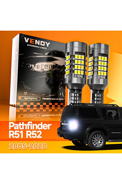 Choice مصباحان LED للرجوع للخلف لسيارة نيسان باثفايندر R51 R52 موديلات 2005-2...
