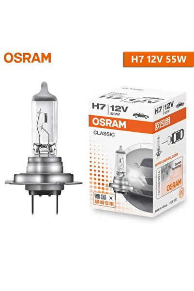 Choice4 مصباح H7 12 فولت 55 واط أصلي من أوسرام، مصباح قياسي H1 H4 H3 H7 12 فو...