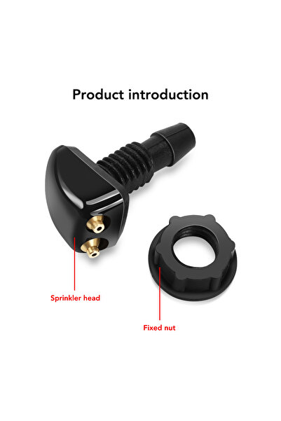 Choice أصلح رشاش غسيل الزجاج الأمامي الضعيف! فوهتان ممتازتان - تغطية أقوى، لا...