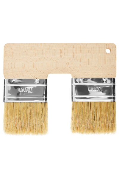 Choice Original Color Double Paint Brush U Shaped Double Color Brush Reusable...