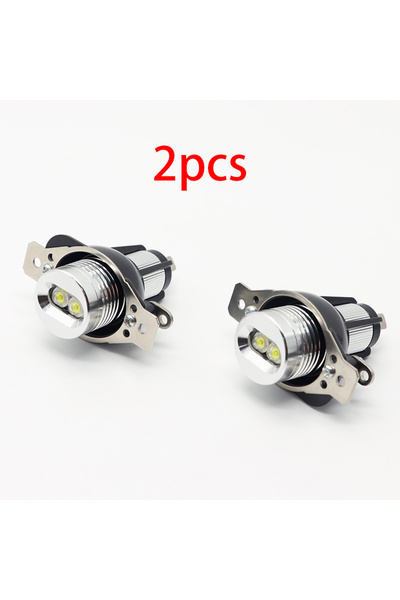 Choice WHITE 2 pcs For BMW 3 Series E90 E91 LCI Gen Headlight LED Marker Ange...