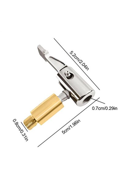 Choice Do not deflate Car Tire Nozzle Adapter Auto Tire Valve Quick Connector...