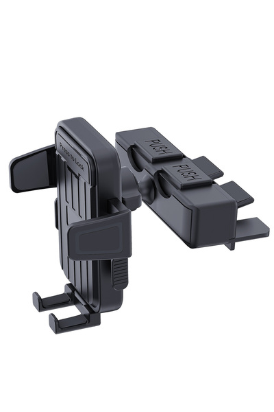 Choice black Universal CD Slot Phone Mount Stand One-Touch Release Auto-lock ...