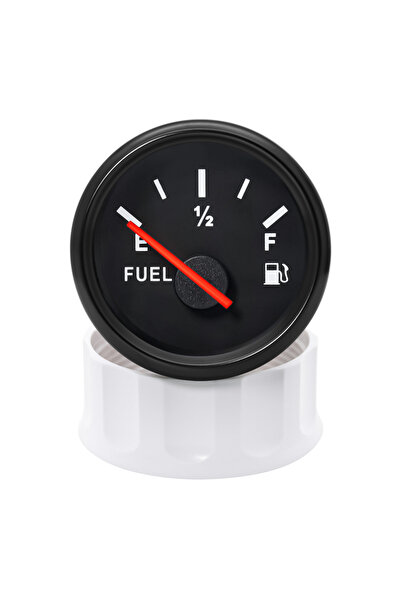 choice2 BN 52MM Fuel Level Gauge Red Backlight Pointer Oil Tank Meter Auto Ma...