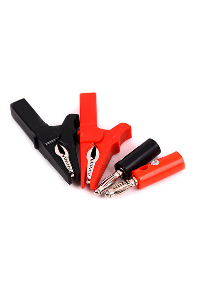 Choice Style1 4Pcs 55mm alligator clip + 4mm banana plug test probe plug cabl...