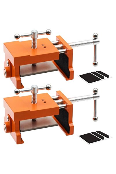 Choice 2pcs set Adjustable Cabinet Clamps 2 Packs Orange with Side Screws Ali...