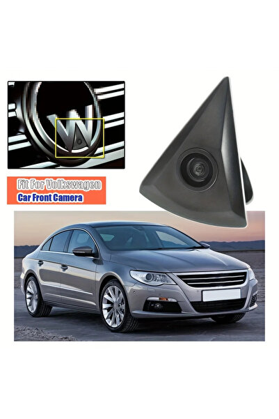 Choice كاميرا أمامية سوداء اللون لسيارات فولكس فاجن - تصميم بشعار مدمج، تناسب...
