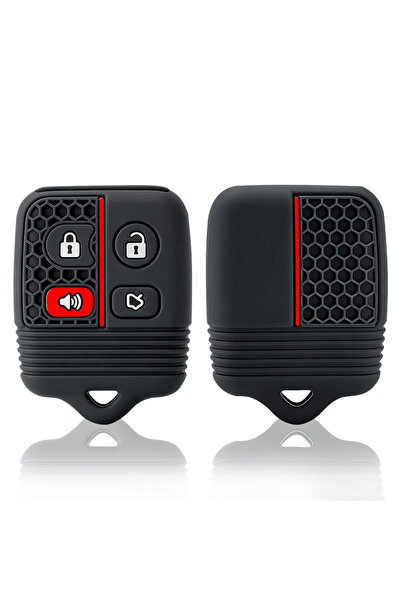 Choice1 4 Buttons 3/4 Butt Silicone Car Remote Key Shell Case Fob Cover for F...