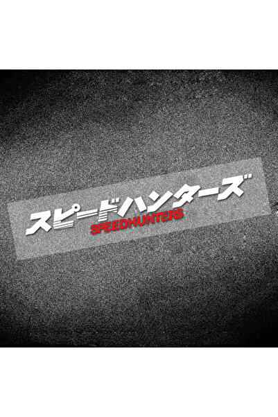 Choice3 20X3CM JESD-White Red 1PC SPEED HUNTERS JDM Motorcycle Stickers Water...