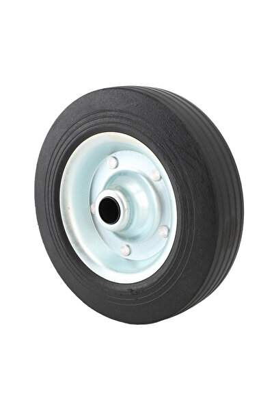 Choice عجلة بديلة لرافعة مقطورة RV سوداء مقاس 8 بوصات، سعة قوية 1100 رطل، حاف...