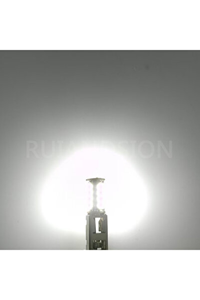 Choice H3 White 2Pcs H1 H3 LED Headlight 12V Car Fog Light Bulbs 18SMD 2835 A...