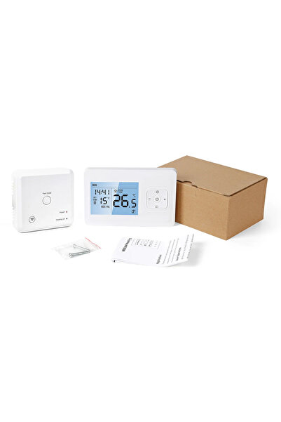 Choice White Intelligent WiFi Thermostat ME901 with LCD Display - APP Voice C...