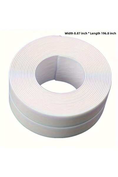 Choice1 شريط لاصق مقاوم للماء للحمامات والمراحيض وأحواض الاستحمام، مقاس 0.87 ...