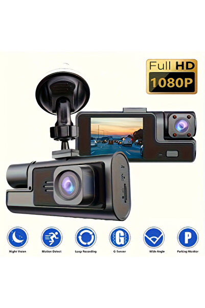 Choice1 كاميرا سيارة مزدوجة الكاميرا عالية الدقة 1080 بكسل، كاميرا أمامية/داخ...