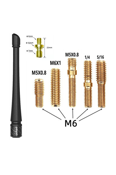 Choice1 هوائي راديو AM/FM عالمي متعدد الموديلات بطول 25 سم، مناسب لسيارات دود...