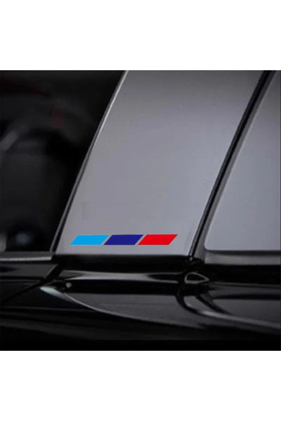 Choice كما هو موضح في الصورة 【4 قطع】 ملصقات فينيل شريطية لسيارات BMW M Perfor...