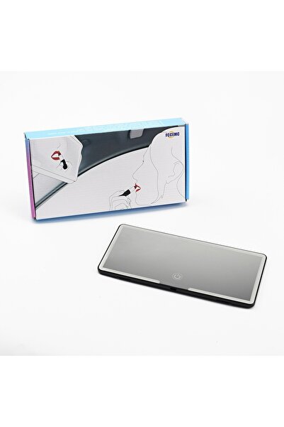 Choice1 White Rechargeable Car Interior Makeup Mirror LED Car Sunshade Mirror...