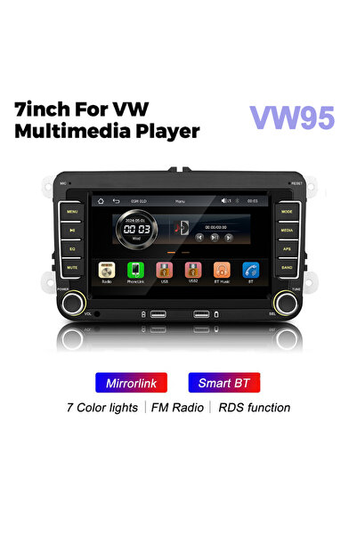Choice For VW 2 Din HD Car Media Video RDS Airplay Car Radio CarPlay Android ...