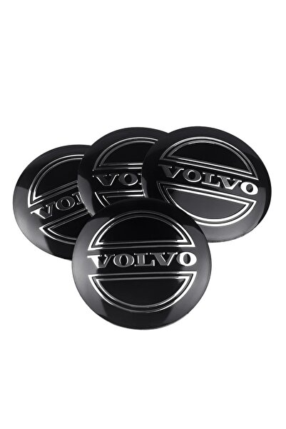 Choice3 4Pcs Black 56MM 4Pcs Car Logo Wheel Hub Center Sticker Accessories Fo...