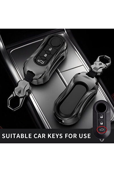 Choice Type B Car Key Case Cover For Fiat 500 Panda Ducato 500L Lancia Grande...