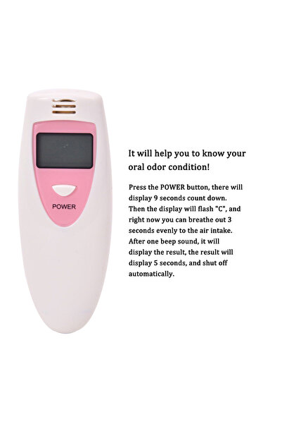 Choice جهاز كشف رائحة الفم الكريهة المحمول من وايت، أداة لاختبار حالة نظافة ا...